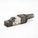 RJ45 8P8C Toolless Plug Straight Shielded For CAT6A RJ45 8P8C Toolless Plug Straight Shielded For CAT6A