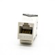 RJ45 Cat6 Keystone Jack 180 Degree Through Hole 8 Pin Single Port Unshielded RJ45 Cat6 Keystone Jack 180 Degree Through Hole 8 Pin Single Port Unshielded