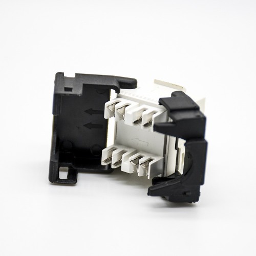 RJ45 Cat6 Keystone Jack Tolless Type Unshielded Straight 8P8C Network Module RJ45 Cat6 Keystone Jack Tolless Type Unshielded Straight 8P8C Network Module