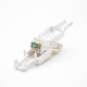 RJ45 Cat6 UTP Toolless Plug Straight Unshielded 8P8C White Plug RJ45 Cat6 UTP Toolless Plug Straight Unshielded 8P8C White Plug