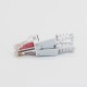 RJ45 Cat6 UTP Toolless Plug Straight Unshielded 8P8C White Plug RJ45 Cat6 UTP Toolless Plug Straight Unshielded 8P8C White Plug