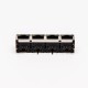 RJ45 Connector Female 4 Port 90° Straight 8P with Shield With LED for PCB RJ45 Connector Female 4 Port 90° Straight 8P with Shield With LED for PCB