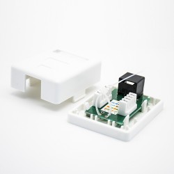 RJ45 Connector Jack PCB Mount 8P8C Unshielded CAT6 Desktop Network Interface