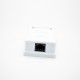 RJ45 Connector Jack PCB Mount 8P8C Unshielded CAT6 Desktop Network Interface RJ45 Connector Jack PCB Mount 8P8C Unshielded CAT6 Desktop Network Interface