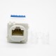 RJ45 Connector Jack Waterproof with Led Wire Type Camera Tail Line Network Socket White Color RJ45 Connector Jack Waterproof with Led Wire Type Camera Tail Line Network Socket White Color
