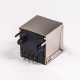 RJ45 Connector Metal Shielded Straight Single Port 8P8C Ethernet Netword Socket RJ45 Connector Metal Shielded Straight Single Port 8P8C Ethernet Netword Socket