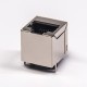 RJ45 Connector Metal Shielded Straight Single Port 8P8C Ethernet Netword Socket RJ45 Connector Metal Shielded Straight Single Port 8P8C Ethernet Netword Socket