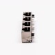 RJ45 Connector Shielded Female 8P 1*4 180 Degree Without LED for PCB RJ45 Connector Shielded Female 8P 1*4 180 Degree Without LED for PCB