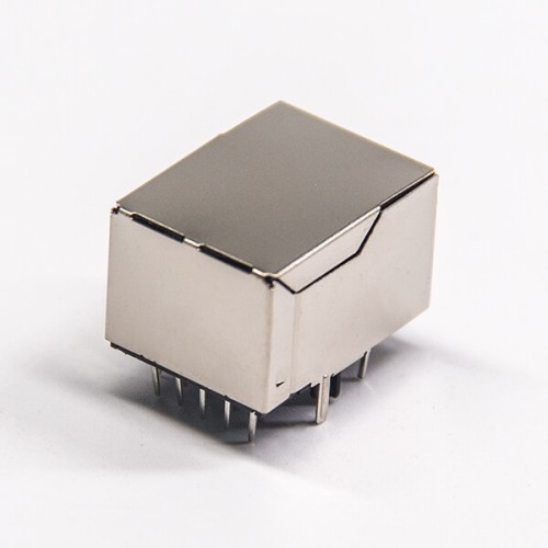RJ45 Connector With Leds Right Angled Shieled Network port RJ45 Connector With Leds Right Angled Shieled Network port