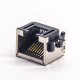 RJ45 Connectors Female SMT PCB Mount Offset 90 Degree without LED 8p8c RJ45 Connectors Female SMT PCB Mount Offset 90 Degree without LED 8p8c