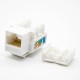 RJ45 Connectors For Cat6 Unshielded Angled Network Module Keystone Jack RJ45 Connectors For Cat6 Unshielded Angled Network Module Keystone Jack