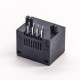 RJ45 Coupler Black Unshielded Socket 8p8c Right Angled Through Hole for PCB Mount RJ45 Coupler Black Unshielded Socket 8p8c Right Angled Through Hole for PCB Mount