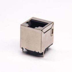 RJ45 Coupler Jack 8P8C Straight Network Through Hole for PCB Mount 20pcs