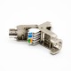 RJ45 Crystal Plug Cable Male Straight CAT6 Shielded Toolless Through Hole RJ45 Crystal Plug Cable Male Straight CAT6 Shielded Toolless Through Hole