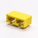 RJ45 Dual Coupler 8P8C Yellow Plastic Shell Network Connector Right Angled Unshielded 20pcs RJ45 Dual Coupler 8P8C Yellow Plastic Shell Network Connector Right Angled Unshielded 20pcs