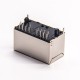 RJ45 Dual Port 1*2 Straight Through Hole for PCB Mount RJ45 Dual Port 1*2 Straight Through Hole for PCB Mount