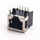 RJ45 Ethernet Connectors 90 Degree Modular Shielded without LED Through Hole RJ45 Ethernet Connectors 90 Degree Modular Shielded without LED Through Hole