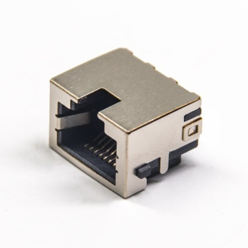 RJ45 Ethernet Port Connector Right Angle Without Filtered Shielded DIP PCB Mount RJ45 Ethernet Port Connector Right Angle Without Filtered Shielded DIP PCB Mount