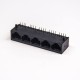 RJ45 Ethernet Ports 1x5 Right Angled 10P8C Unshielded Jack Through Hole without LED RJ45 Ethernet Ports 1x5 Right Angled 10P8C Unshielded Jack Through Hole without LED
