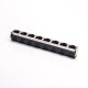 RJ45 Ethernet Socket 8 Port without LED Angled Coupler DIP Type RJ45 Ethernet Socket 8 Port without LED Angled Coupler DIP Type