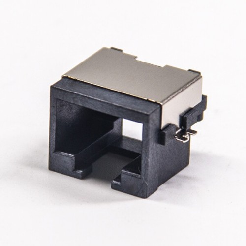 RJ45 Female Connectors Right Angled 8p8c SMT Socket PCB Mount RJ45 Female Connectors Right Angled 8p8c SMT Socket PCB Mount