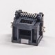RJ45 Female Connectors Right Angled 8p8c SMT Socket PCB Mount RJ45 Female Connectors Right Angled 8p8c SMT Socket PCB Mount