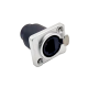 RJ45 Female Ethernet Connector Waterproof Panel Mount Jack