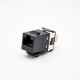 RJ45 Female Jack Single Port CAT6 Unshielded 8P8C PCB Mount Network Module With Dust Cover RJ45 Female Jack Single Port CAT6 Unshielded 8P8C PCB Mount Network Module With Dust Cover
