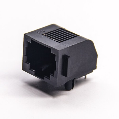 RJ45 Female Socket 90 Degree 8p8c Ethernet Network Through Hole PCB Mount RJ45 Female Socket 90 Degree 8p8c Ethernet Network Through Hole PCB Mount