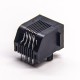 RJ45 Female Socket 90 Degree 8p8c Ethernet Network Through Hole PCB Mount RJ45 Female Socket 90 Degree 8p8c Ethernet Network Through Hole PCB Mount
