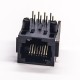 RJ45 Female Socket 90 Degree 8p8c Ethernet Network Through Hole PCB Mount RJ45 Female Socket 90 Degree 8p8c Ethernet Network Through Hole PCB Mount