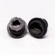 rj45 IP67 Waterproof Connector Straight PCB Mount Front Mount Through Hole rj45 IP67 Waterproof Connector Straight PCB Mount Front Mount Through Hole