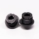 rj45 IP67 Waterproof Connector Straight PCB Mount Front Mount Through Hole rj45 IP67 Waterproof Connector Straight PCB Mount Front Mount Through Hole