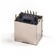RJ45 Jack 180 Degree Shielded Ethernet Connector without LED Single Port RJ45 Jack 180 Degree Shielded Ethernet Connector without LED Single Port