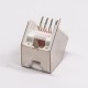 RJ45 Jack 45 Degree Modualr Connector Through Hole Gray Plastic Shielded Single Port RJ45 Jack 45 Degree Modualr Connector Through Hole Gray Plastic Shielded Single Port