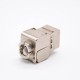 RJ45 Jack CAT6A Toolless Keystonge Jack Shielded 8P8C 180 Degree Single Port RJ45 Jack CAT6A Toolless Keystonge Jack Shielded 8P8C 180 Degree Single Port