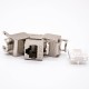 RJ45 Jack CAT6A Toolless Keystonge Jack Shielded 8P8C 180 Degree Single Port RJ45 Jack CAT6A Toolless Keystonge Jack Shielded 8P8C 180 Degree Single Port