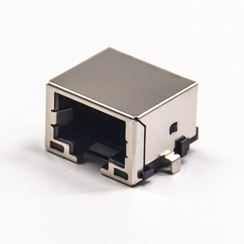 RJ45 Jack Connector 8p8c PCB Mount Shieled with LED RJ45 Jack Connector 8p8c PCB Mount Shieled with LED