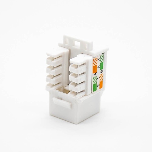 RJ45 Jack Keystone 90 Degree CAT5E Unshielded Through Hole Socket RJ45 Jack Keystone 90 Degree CAT5E Unshielded Through Hole Socket