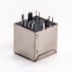 RJ45 Jack with LED 180 Degree Through Hole PCB Mount Network Modular Connrctor RJ45 Jack with LED 180 Degree Through Hole PCB Mount Network Modular Connrctor