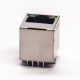 RJ45 Jack with LED 180 Degree Through Hole PCB Mount Network Modular Connrctor RJ45 Jack with LED 180 Degree Through Hole PCB Mount Network Modular Connrctor