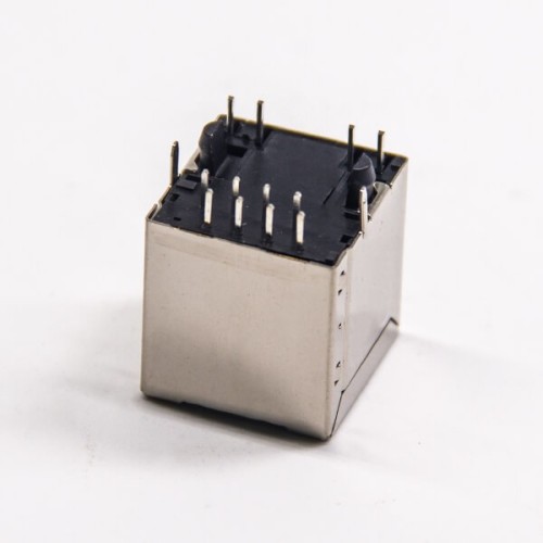 RJ45 Jack With Led 8p8c Shieled Singled Port with LED Modular Connector RJ45 Jack With Led 8p8c Shieled Singled Port with LED Modular Connector