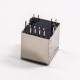 RJ45 Jack With Led 8p8c Shieled Singled Port with LED Modular Connector RJ45 Jack With Led 8p8c Shieled Singled Port with LED Modular Connector