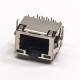 RJ45 Jack with LED Right Angled Shielded With EMI Through Hole RJ45 Jack with LED Right Angled Shielded With EMI Through Hole