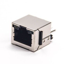 RJ45 LED Indicators Shielded Jack Straight with LED Through Hole for PCB Mount 20pcs