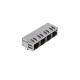 RJ45 Metal Connector Socket 8P THT Shielded Isolation Transformer With LED 20pcs RJ45 Metal Connector Socket 8P THT Shielded Isolation Transformer With LED 20pcs