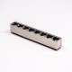 RJ45 Metal Shielded Socket Vertical 1x8 Muti-port Through Hole PCB Mount RJ45 Metal Shielded Socket Vertical 1x8 Muti-port Through Hole PCB Mount