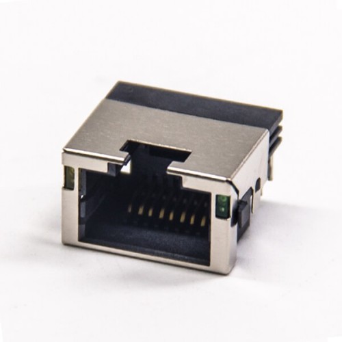 RJ45 Modular Connectors With LED PCB Mount Shieled RJ45 Modular Connectors With LED PCB Mount Shieled