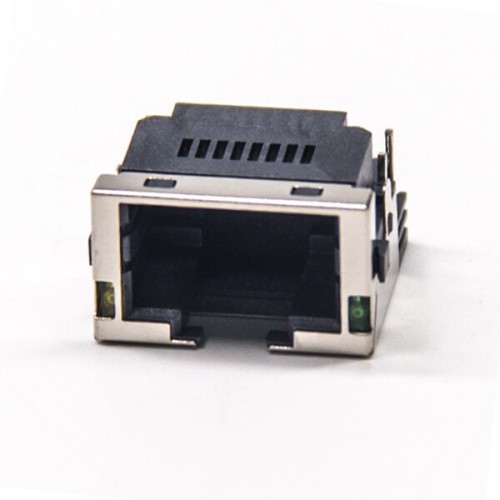 RJ45 Modular Connectors With LED PCB Mount Shieled RJ45 Modular Connectors With LED PCB Mount Shieled