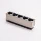 RJ45 Multiple 1*5 Port 180 Degree Shielded Jack DIP Type for PCB Mount 20pcs RJ45 Multiple 1*5 Port 180 Degree Shielded Jack DIP Type for PCB Mount 20pcs